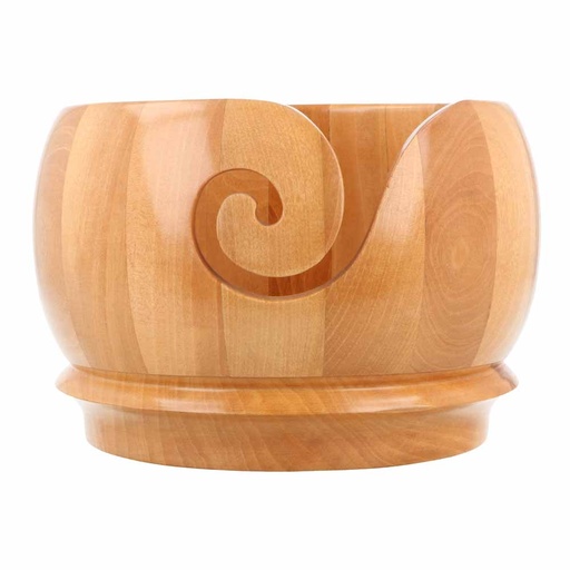 [23358] Yarn bowl Afrikaans sandelhout gemengd 15x10cm