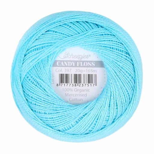 [1706-397] Candy Floss 20gr - 397 Cyan