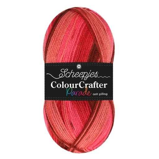 [1684-401] Scheepjes Colour Crafter Parade 100g - 401 Red Blend