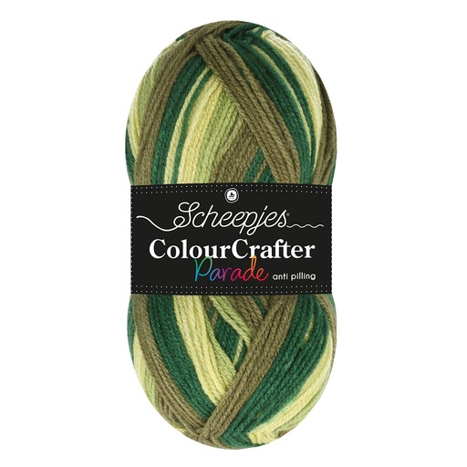 [1684-404] Scheepjes Colour Crafter Parade 100g - 404 Green Blend