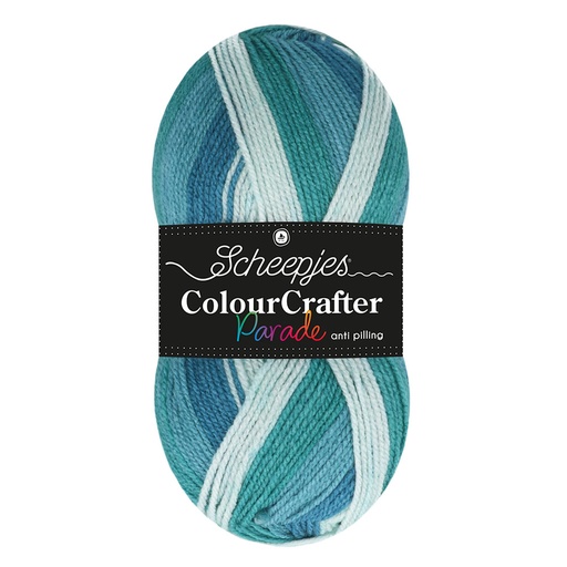 [1684-405] Scheepjes Colour Crafter Parade 100g - 405 Blue Blend