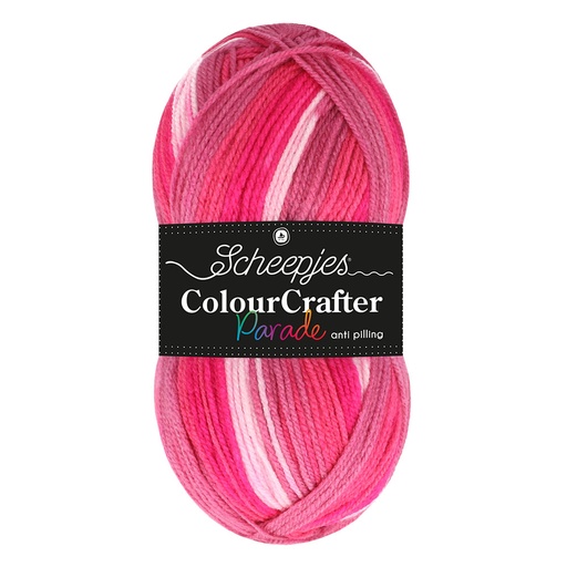 [1684-406] Scheepjes Colour Crafter Parade 100g - 406 Pink Blend