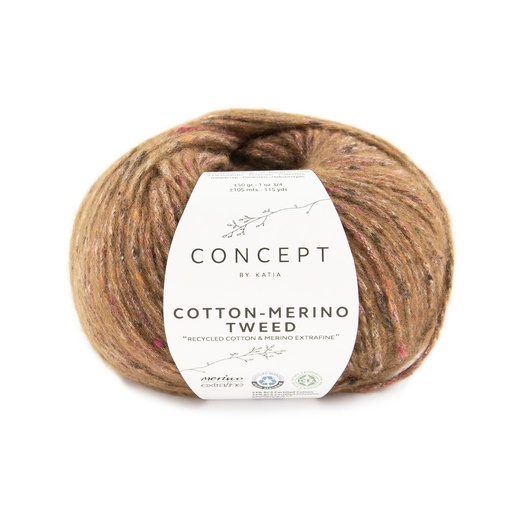 Cotton merino tweed 505